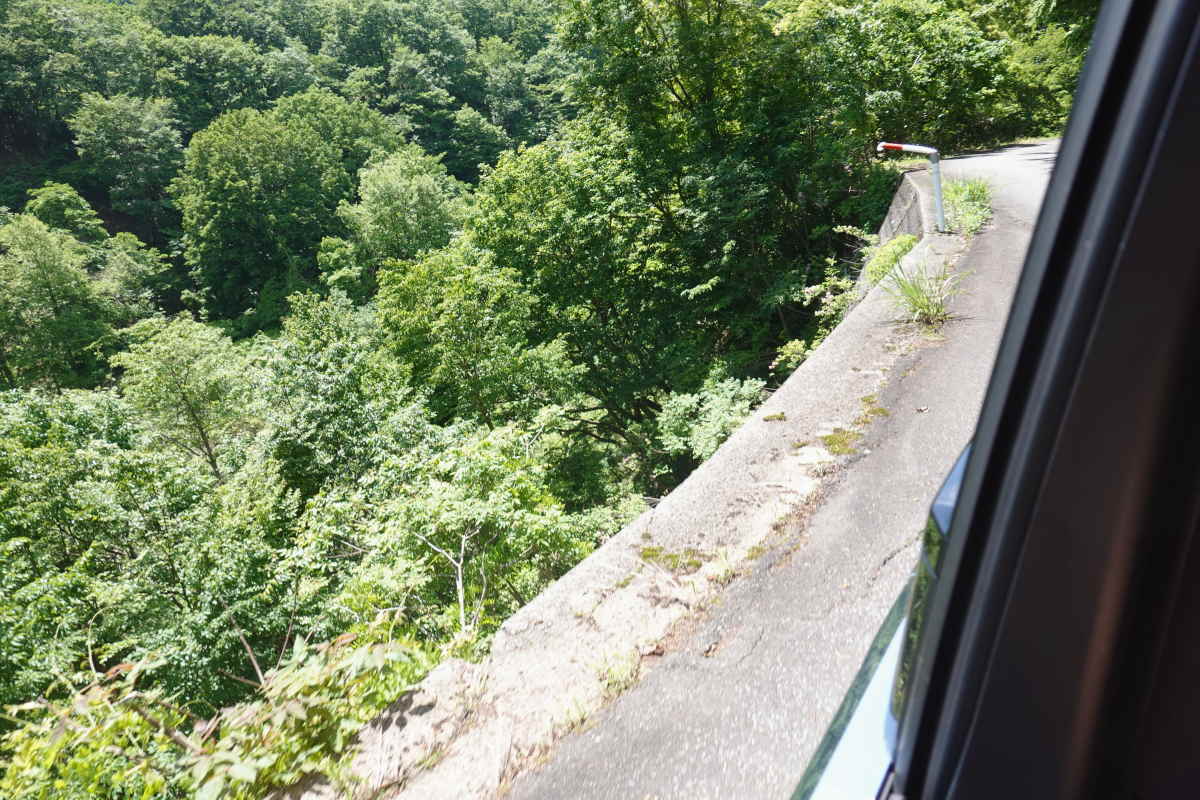国道157号線