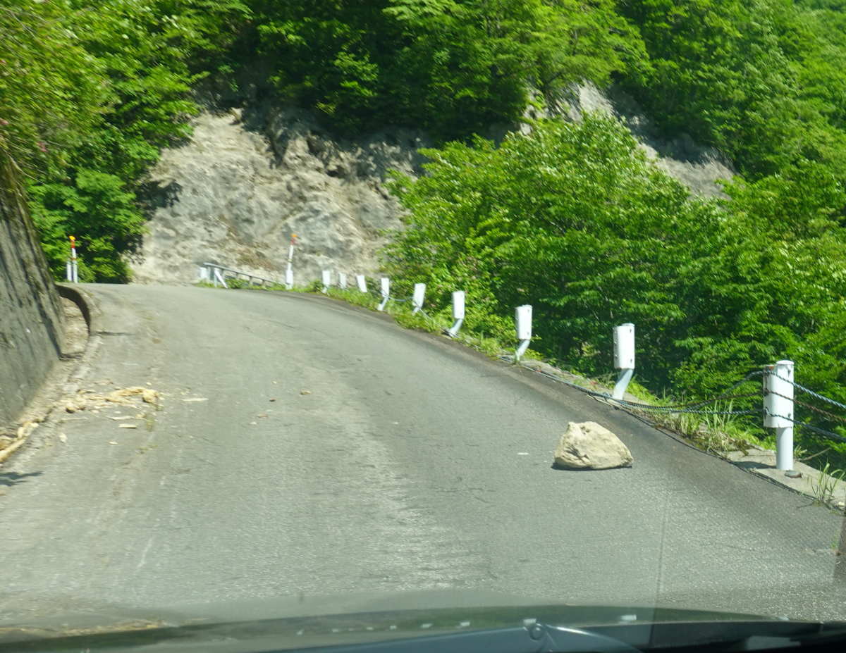 国道157号線