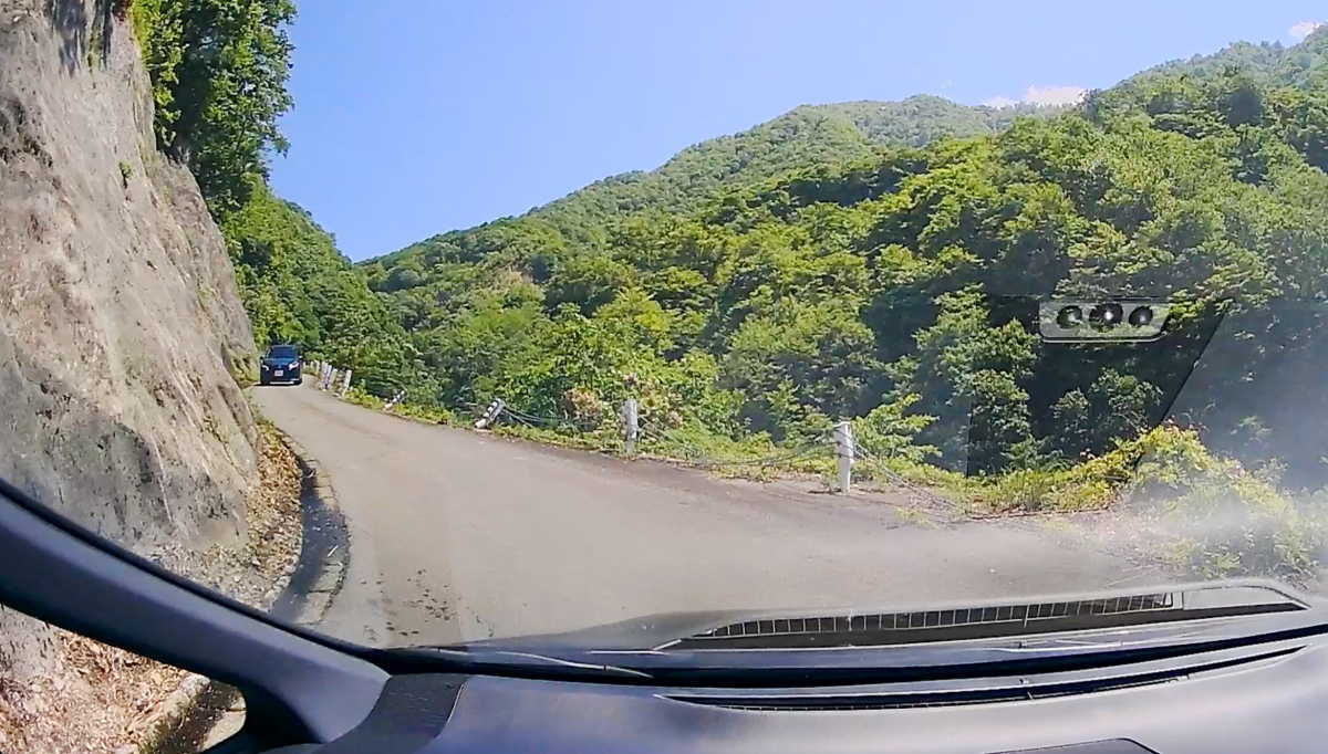 国道157号線